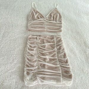 Baddieville skirt set